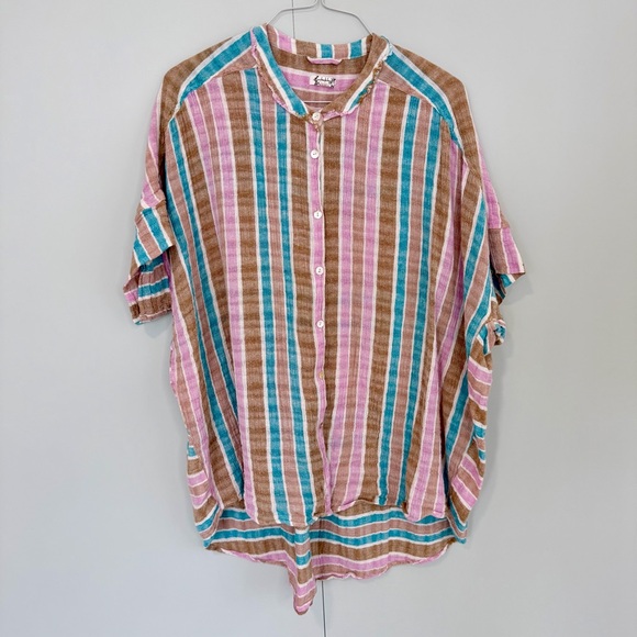 Free People Tops - FREE PEOPLE INTIMATELY Beachy Linen Cotton Tunic Top